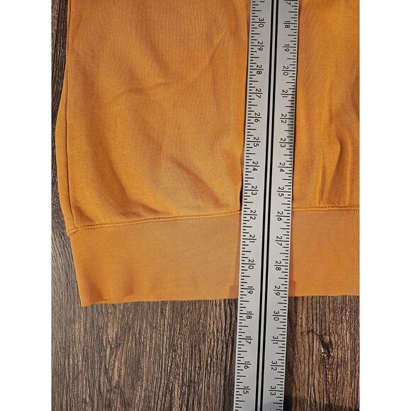 Nike Center Swoosh Gold Hoodie Center Check Size XXL Baggy Grunge - Picture 5 of 6